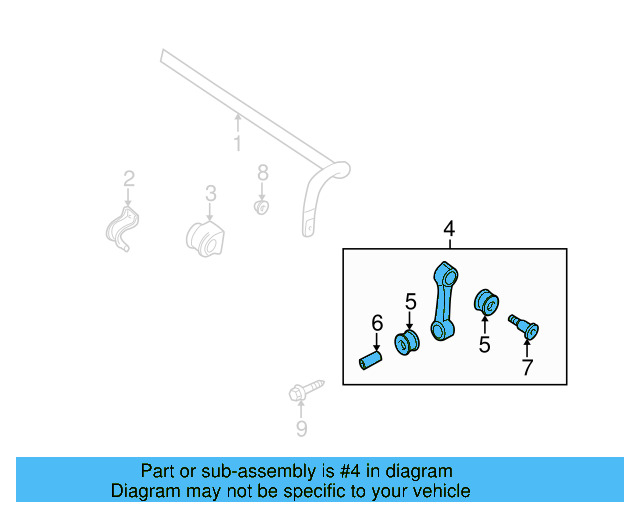 Stabilizer Link 1J0-411-315-J - View 3