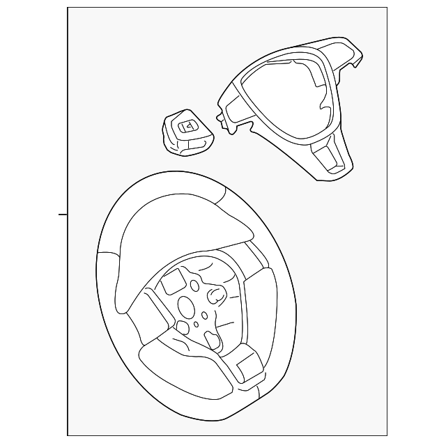 Steering Wheel 5G0-419-091-GA-ENF