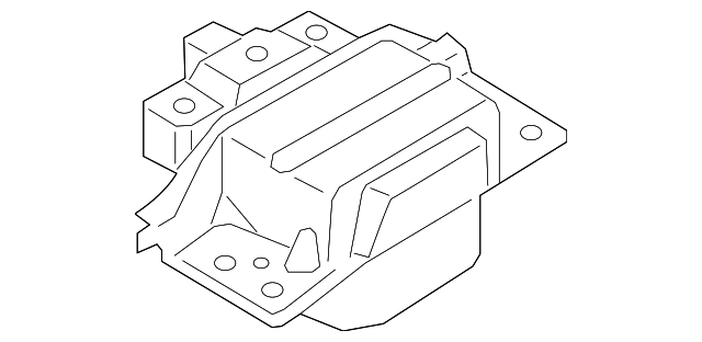 Trans Mount 3QF-199-555-C - View 2