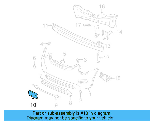 License Bracket 1C0-807-287-D-B41 - View 8