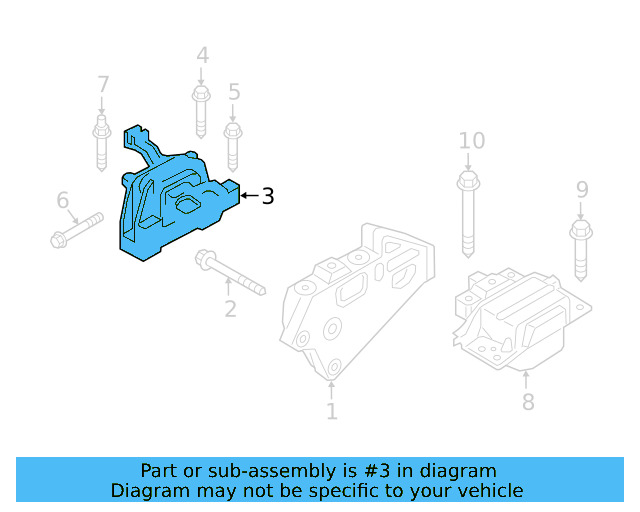 Mount 3QF-199-262-G - View 7