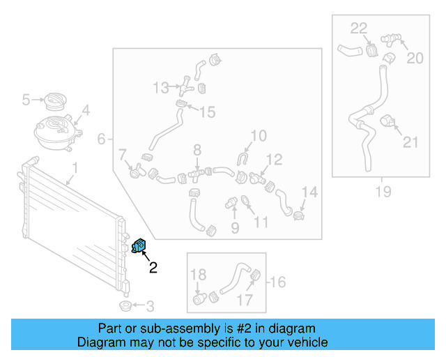Mount Bracket 5Q0-121-367-G - View 33