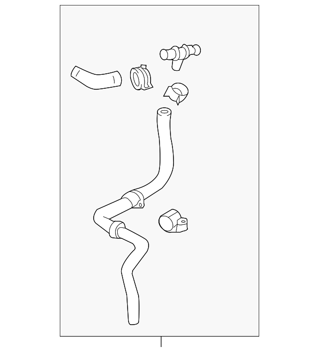 Lower Hose 5QE-122-051 - View 5