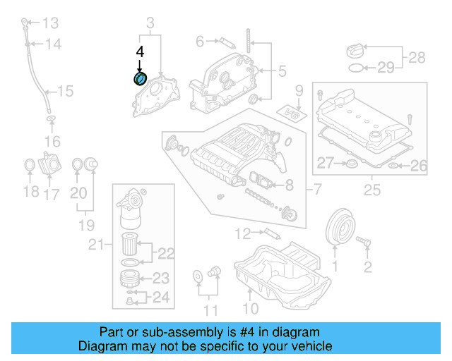 Front Cover Seal 021-103-051-C - View 11
