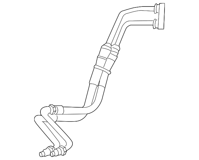 Hose 7B0317801C - View 2