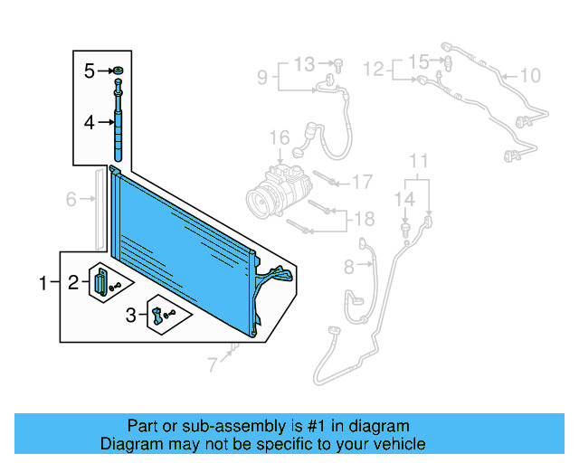 Condenser 7L0-820-411-G - View 5