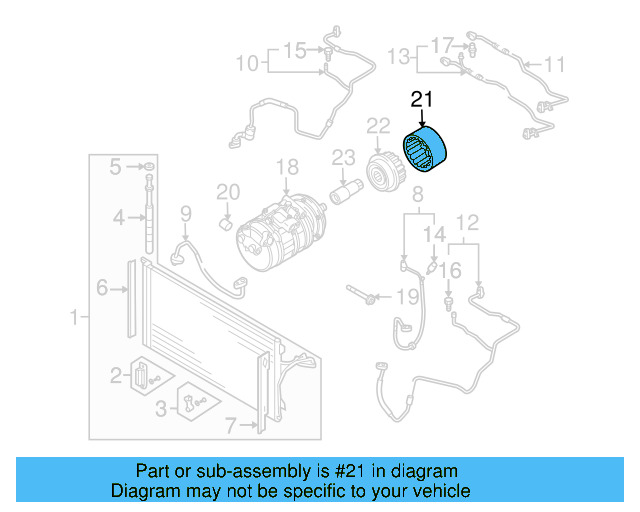 Accessory Drive Belt 070-903-327-D - View 2