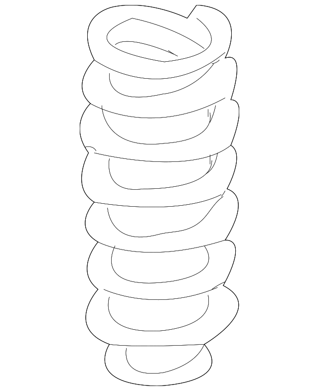 Coil Spring 1J0-511-115-AS - View 2