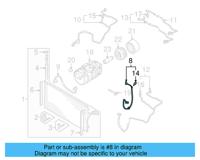Discharge Hose 7L6-820-721-BB - View 5
