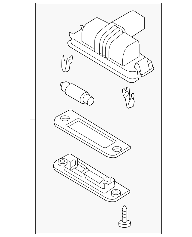 License Lamp 1J6-943-021-B - View 5