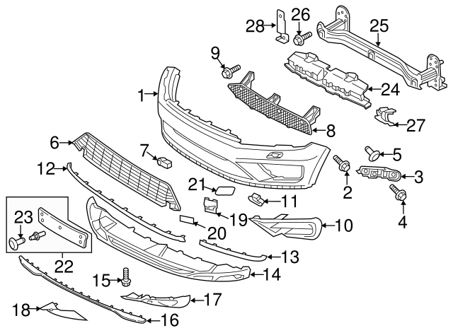 License Bracket Rivet N-038-549-4 - View 38