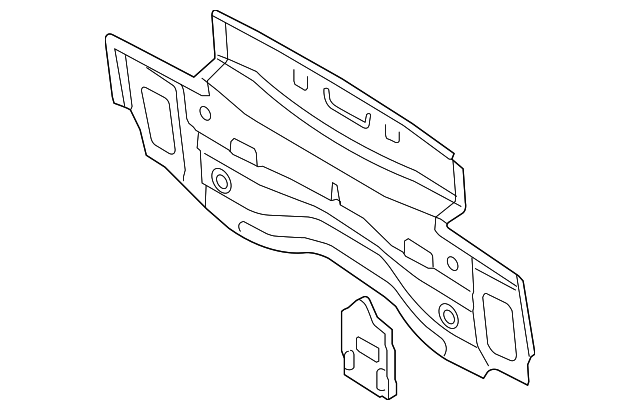Rear Body Panel 3C9-813-301 - View 2
