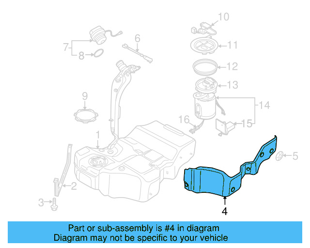 Tank Shield 3C0-201-307 - View 10
