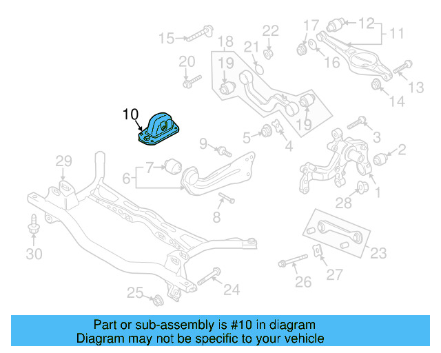 Bracket 1K0-505-130-L - View 17