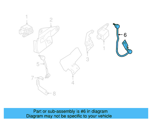 Adjust Arm 1J0-941-299 - View 14