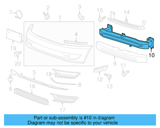 Impact Bar 561-807-109 - View 3