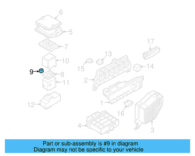 Accessory Power Relay 191-927-841 - View 9