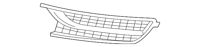 Outer Grille 561-853-666-A-9B9 - View 6