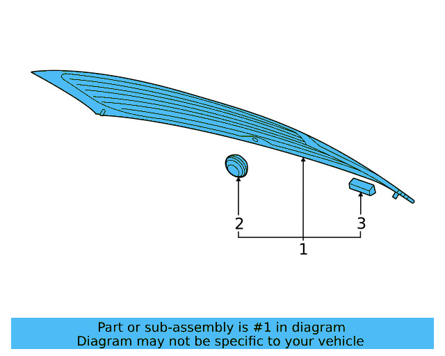 Lift Gate Glass 11K-845-051-NVB