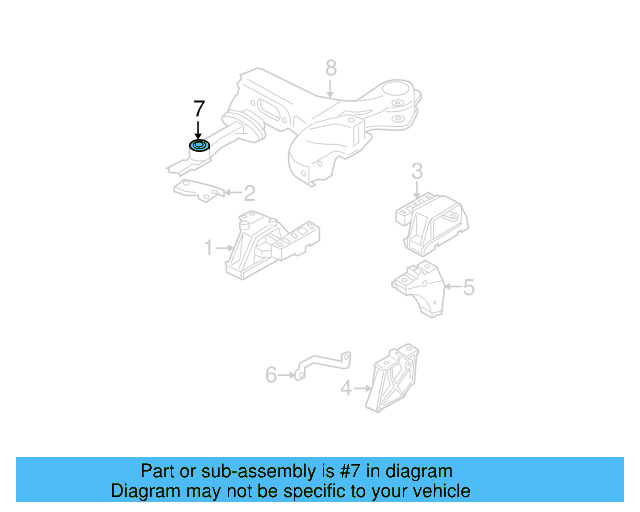 Mount 1J0-199-555-CE - View 10