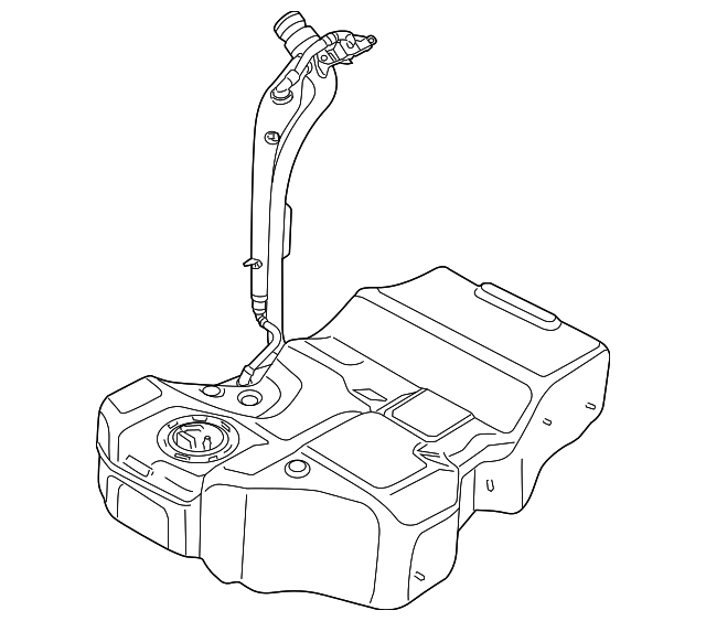 Fuel Tank 3C0-201-055-AB - View 2