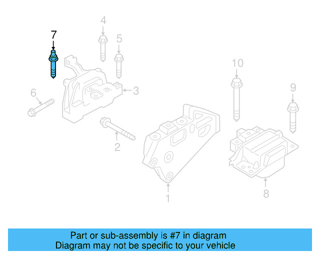 Motor Mount Stud N-910-296-02 - View 18