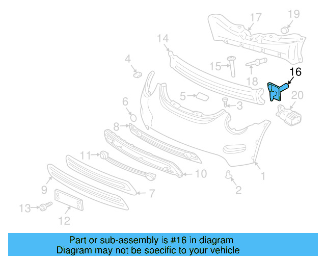 Energy Absorber 1C0-807-271-D - View 11