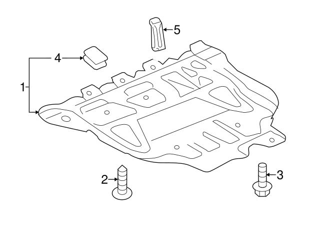 Splash Shield 3Q0-825-902-B