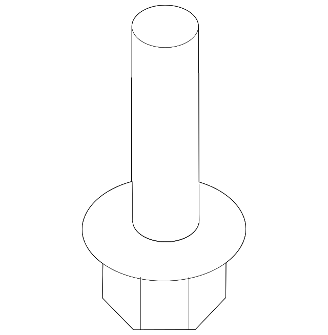 Stabilizer Bar Bolt N-106-978-01 - View 2