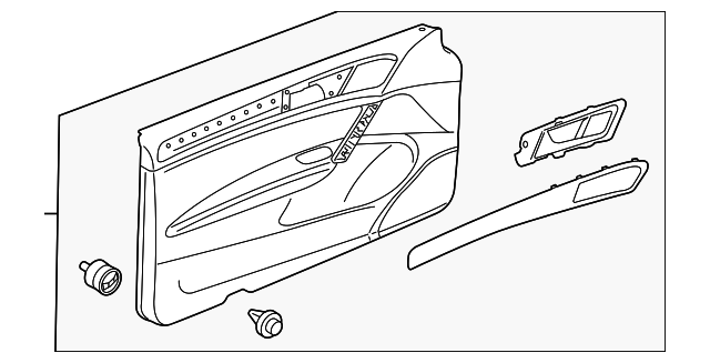 Door Trim Panel 5GM-867-011-AG-PVU - View 2