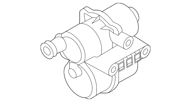 Evaporative Emissions System Leak Detection Pump 7L0-906-243-A - View 8
