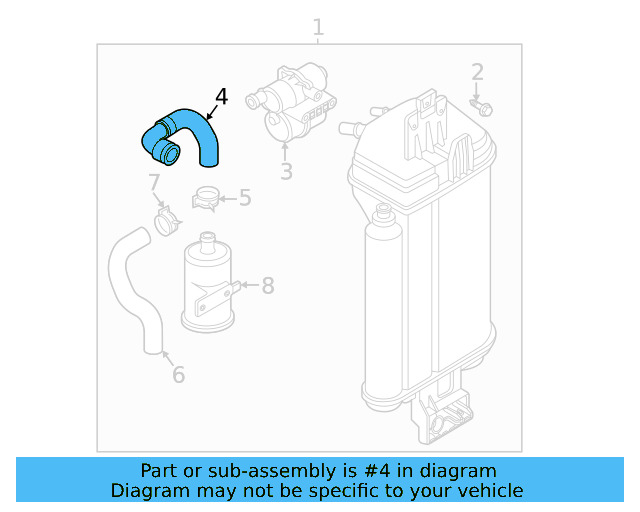 Lower Hose 3QF-201-311 - View 8