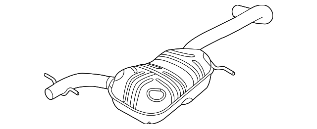 Front Muffler 5C3-253-209-Q - View 2