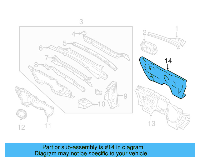 Sound Absorber 5C1-863-925-J - View 6