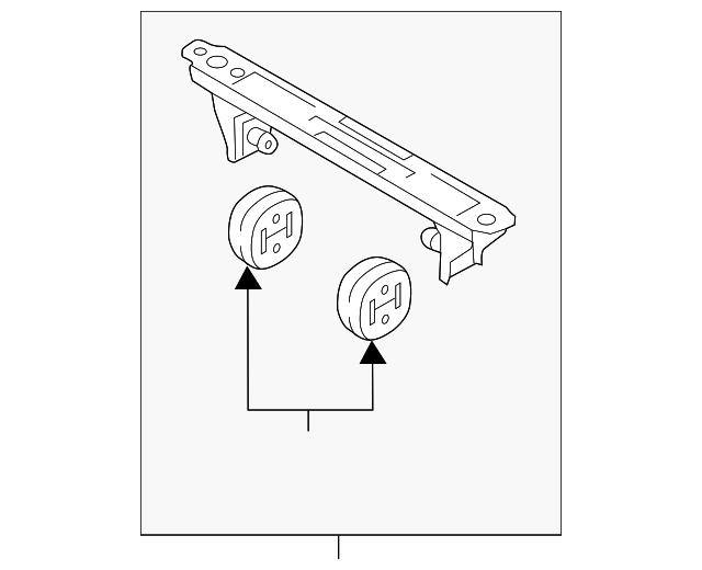 Front Bracket 1K0-253-144-AP - View 6