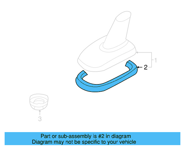 Radio Antenna Mast Gasket 3C0-035-349-A - View 17