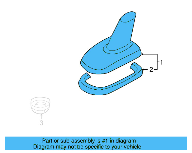 Antenna Assembly 3C0-035-507-R - View 6