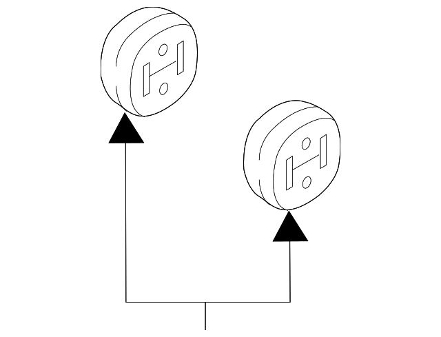 Muffler & Pipe Retainer Ring 1K0-253-147-D - View 4