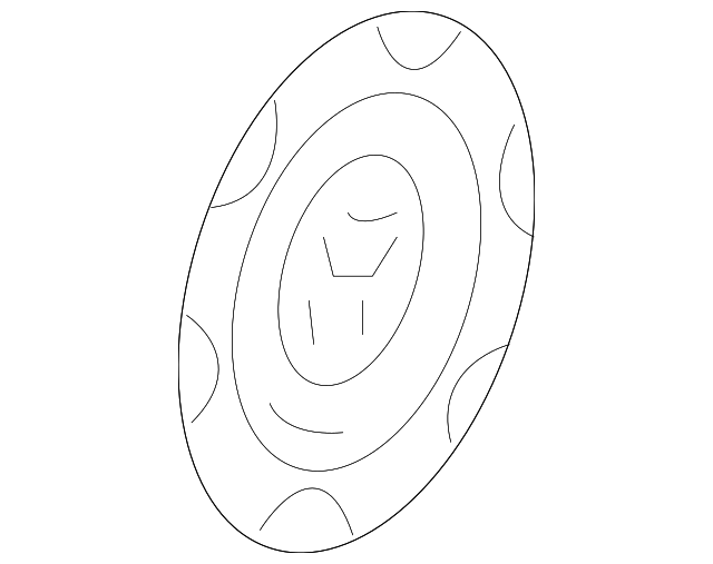 Center Cap 3C0-601-149-Q-TJY - View 3