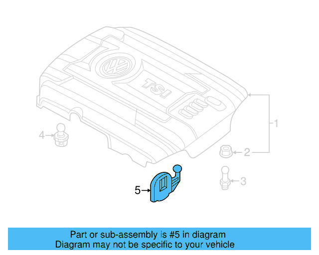Engine Cover Connector 06J-103-226-A - View 12