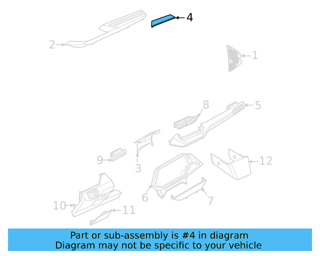Center Panel 11K-858-061-55K - View 2