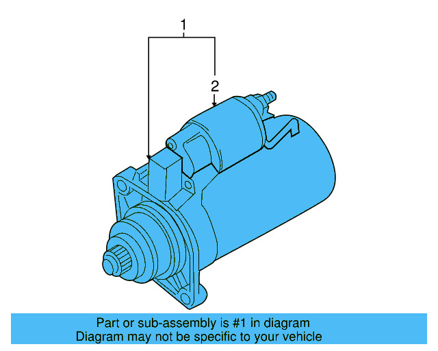 Starter Motor 02M-911-021-B