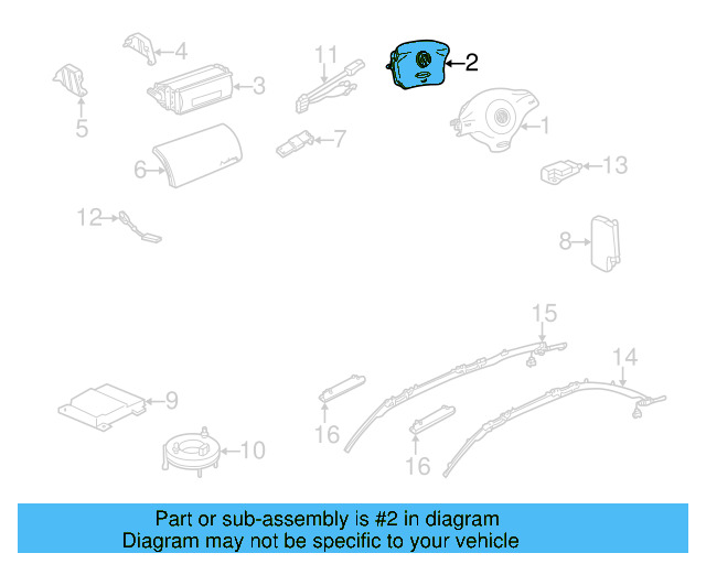 Driver Air Bag 3B0-880-201-BS-4EC - View 25