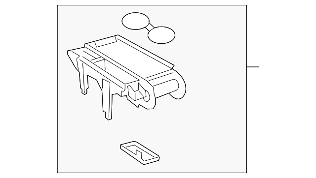 Cup Holder Insert 3G0-863-301-82V - View 2