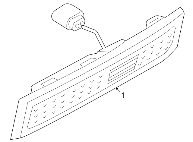 Side Marker Lamp 3D0-945-071-A - View 2