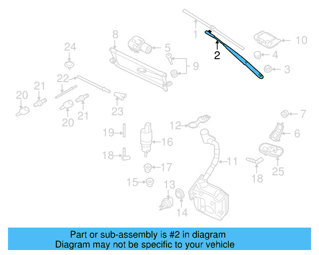 Wiper Arm 1Q1-955-409-03C - View 14