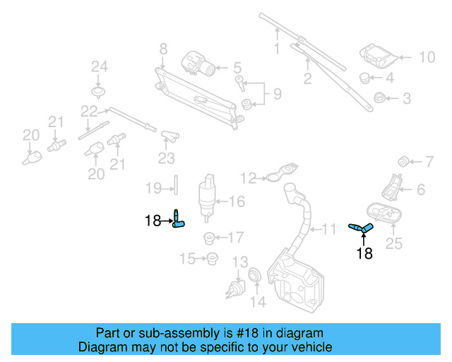 Washer Pump Seal 443-955-465 - View 14