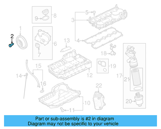 Vibration Damper Bolt N-903-630-04 - View 8