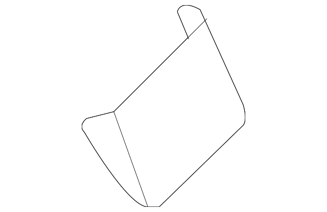Lower Pad 3C8-419-685-D-3Q7 - View 5