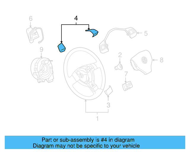 Cover Assembly 5K0-498-685-81U